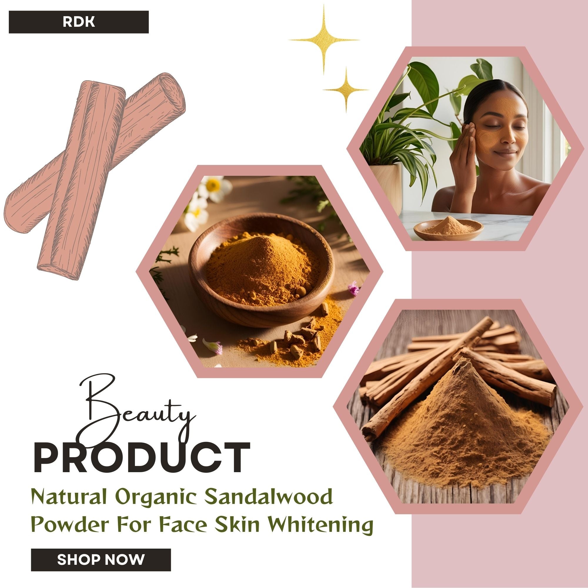 RDK Natural Premium Sandalwood Powder