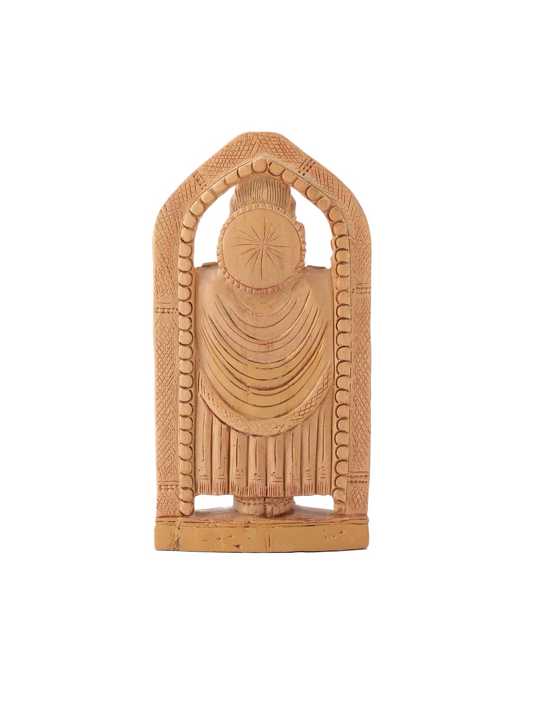 RDK Natural Sandalwood 3 Inch Tirupati Balaji Idol