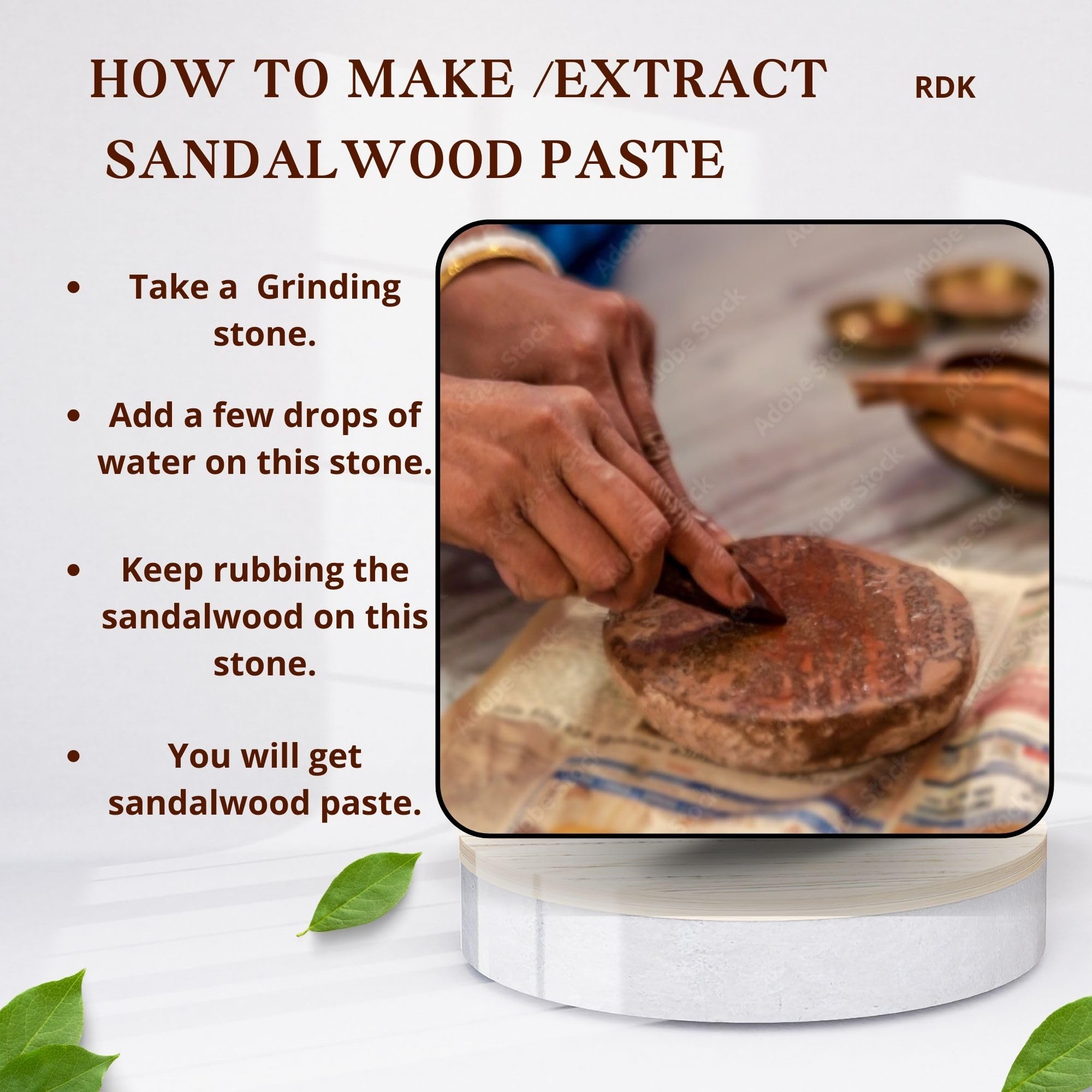 RDK Premium Processed Natural Sandalwood Stick